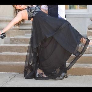 prom dress size 3, only worn once for prom. has no stains,tears or other issues
